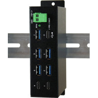 Exsys EX-1196HMS 7 Port USB 3.2 Gen1 HUB C-Buchse, 15KV ESD Surge Protection