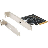 Exsys EX-12011 1 Port USB 3.2 Gen2x2 PCIe Karte 1x USB-C 20Gbps Datenübertragung