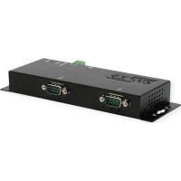 Exsys EX-6112-2 Ethernet zu Seriell 2 x RS-232 mit 9 Pin Stecker