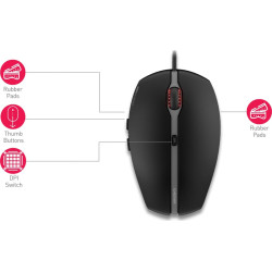Cherry MSM Gentix 4K Corded schwarz