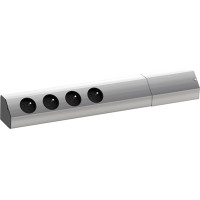 Bachmann CASIA 4x earthing contact, Stainless steel