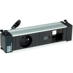 Bachmann POWER FRAME S 1xUTE 1xUSB C 30W 1xCM 0.2m GST18