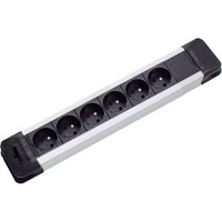 Bachmann Steckdosenleiste Connectus, 6x 2P+T, UTE, 2 m