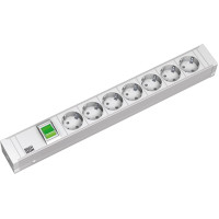 Bachmann 19" 1.5U 7xCEE7/3 1xswitch power 2.0m CEE7/7