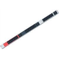 Bachmann IT PDU ALU 1U 18xC13 3xC19 plug CEE 3L+N+PE 16A