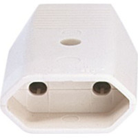 Bachmann Euro flat coupling 2.5A/250VAC, Mounting, white