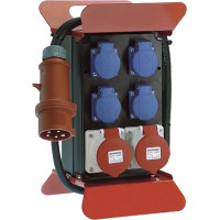 Bachmann power distributor Stecky 400V CEE, 2x16A 5p400V 4xprotective contact