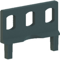 Bachmann BlueNet plastic mounting bracket, Packed in polybag
