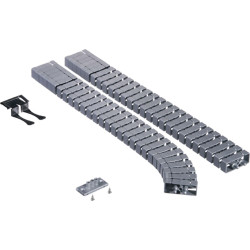 Divers Kabelschlange® Flex II Set Silber 75cm