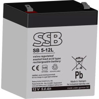 SSB Spezialbatterie für USV 12V 05Ah