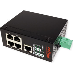 Roline Industrial Switch, 5x RJ-45, unmanaged