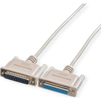 ROLINE RS232 Cable, M - F 3 m
