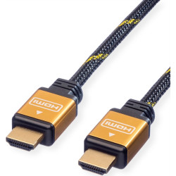 Roline GOLD HDMI High Speed Cable, M/M, 2 m