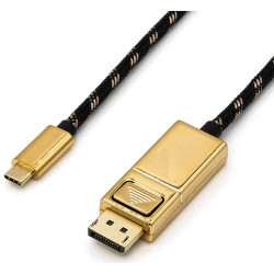 ROLINE GOLD Type C - DisplayPort Cable, M/M, 2 m