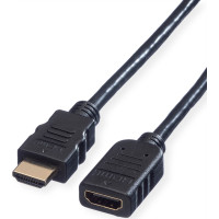 HDMI kabelis HS w.Eth., M/F, 2.0m, Value