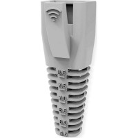 ROLINE Kink Protection Hood for RJ45, cuttable, 10 pcs., grey