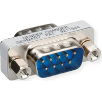 Roline Mini Gender Changer, 9-pin M - M