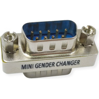 Value Mini Gender Changer, 9-pin M - M
