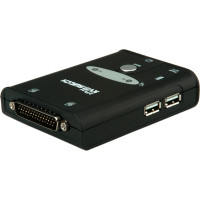 Value KVM Switch "Star", 1U - 2 PCs, HDMI, USB