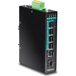 Trendnet Industrie Switch 5 Port Gbit Unman. L2 PoE+ Metall