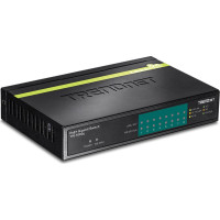 Trendnet Switch  8 Port Gbit PoE+ 123W Metall