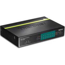 Trendnet Switch  8 Port Gbit PoE+ 123W Metall