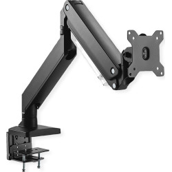 Roline LCD Monitor Stand Pneumatic, Desk Clamp, Pivot, max. 15 kg, 5 Joints