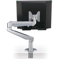 Roline LCD Monitor Stand Pneumatic, Desk Clamp, Pivot, 2 Joints