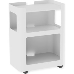 Value Open Shelf Mobile Cabinet, white