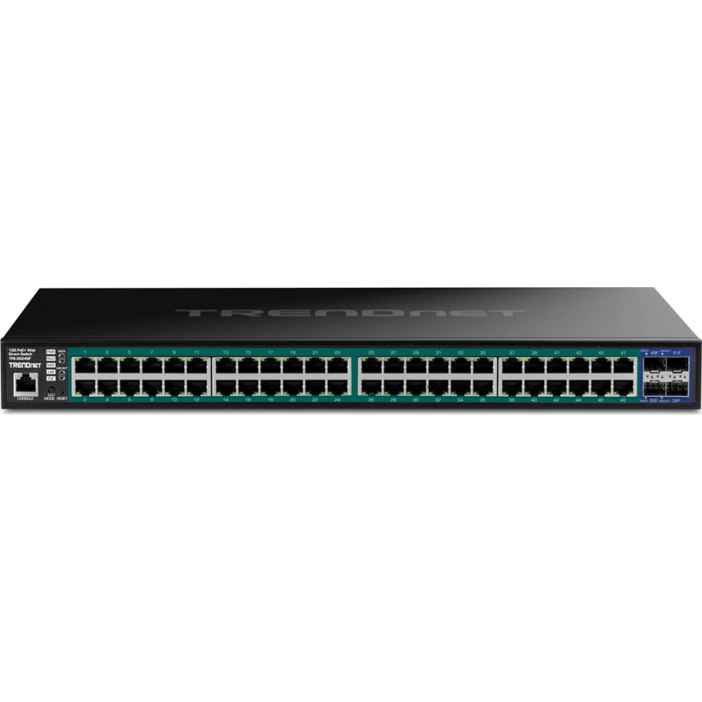 Trendnet 52-Port Gigabit Web Smart 740W PoE+ Switch 10G SFP+