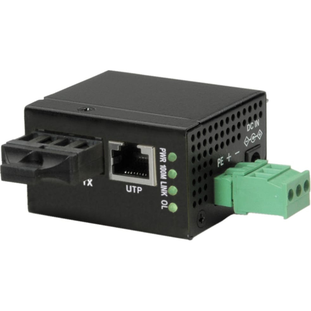 Roline Industrial Mini Converter, 10/100TX - 100FX (SC)