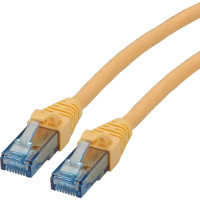Roline UTP Patch Cord Cat.6A, Component Level, LSOH, yellow, 0.3 m