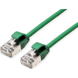 ROLINE U/FTP DataCenter Patch Cord Cat.6A (Class EA), LSOH, slim, green, 5 m