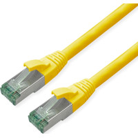 Roline Recycled Material ROLINE RM S/FTP (PiMF) Patch Cord Cat.6A, yellow, 5 m