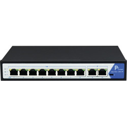 Value PoE+ Switch, Gigabit Ethernet, 8+2 Ports