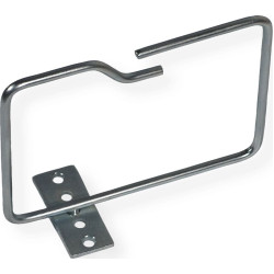 Conteg Metallkabelöse 140 x 100 mm, Kabeleinführung vorne, 10 St.