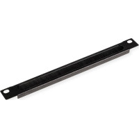Roline 10-inch cable feed, with brush strip 0.5U black