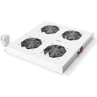 Roline 19-inch roof fan unit 4 fans, grey