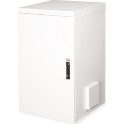 Roline 19-inch wall-mounted housing Pro 20 U, 600x600 WxD IP55 outdoor grey