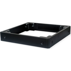 Roline Base for network cabinet, 600x600 WxD, black