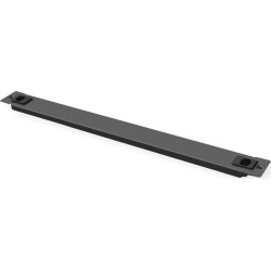 Roline 19" Blank Panel, Snap-in, 1U, Metal, black