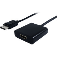 Adapteris DP M > HDMI F, 15cm, STANDARD