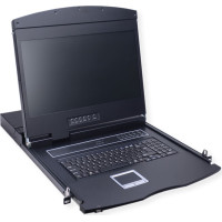 Value 19" LCD KVM Console, 48 cm (19") TFT, VGA, USB, FR-Layout