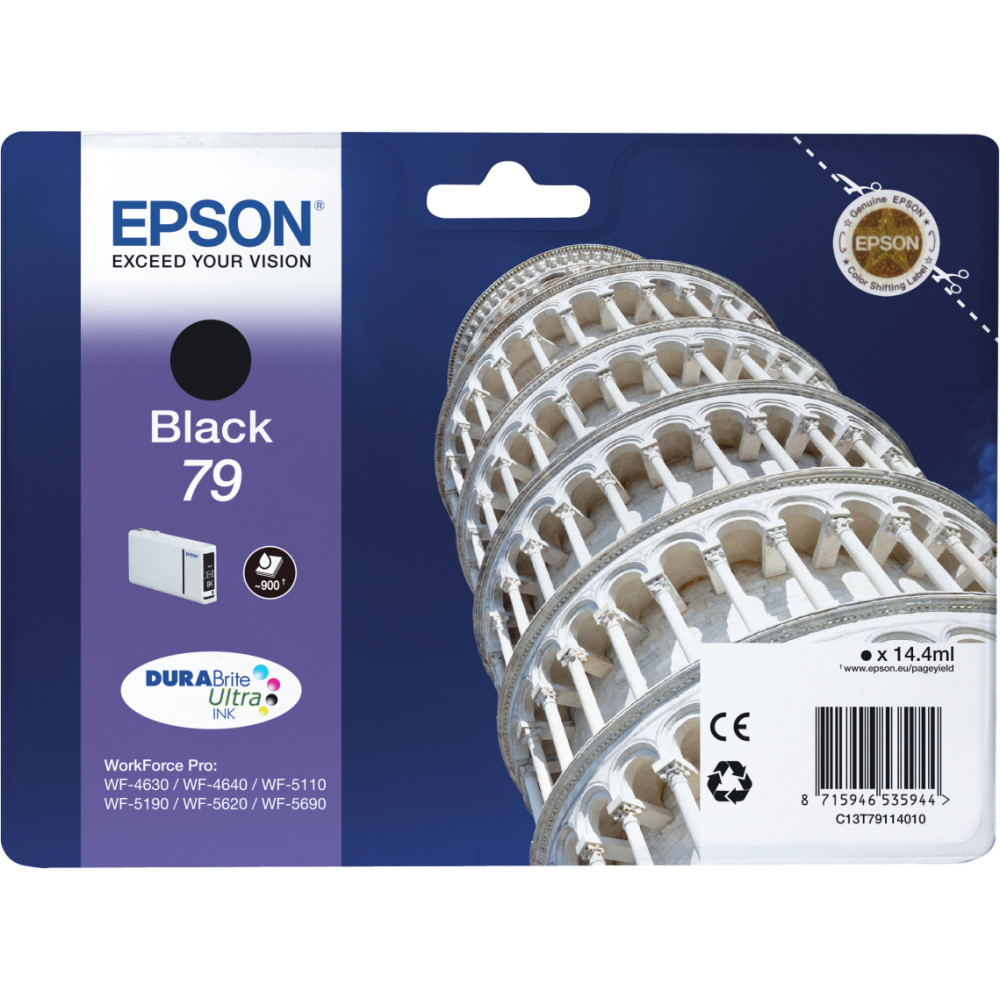 Epson Singlepack Black 79 DURABrite Ultra Ink