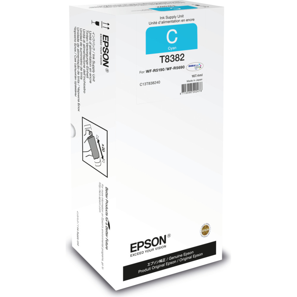 Epson Cyan XL Ink Supply Unit ink cartridge
