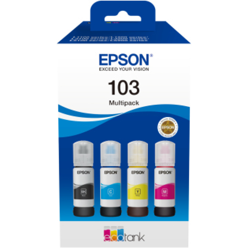 Epson C13T00S64A ink cartridge 4 pc(s) Original Black, Cyan, Magenta, Yellow