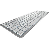 Cherry KW 9100 SLIM FOR MAC keyboard Universal USB + Bluetooth QWERTY English Silver