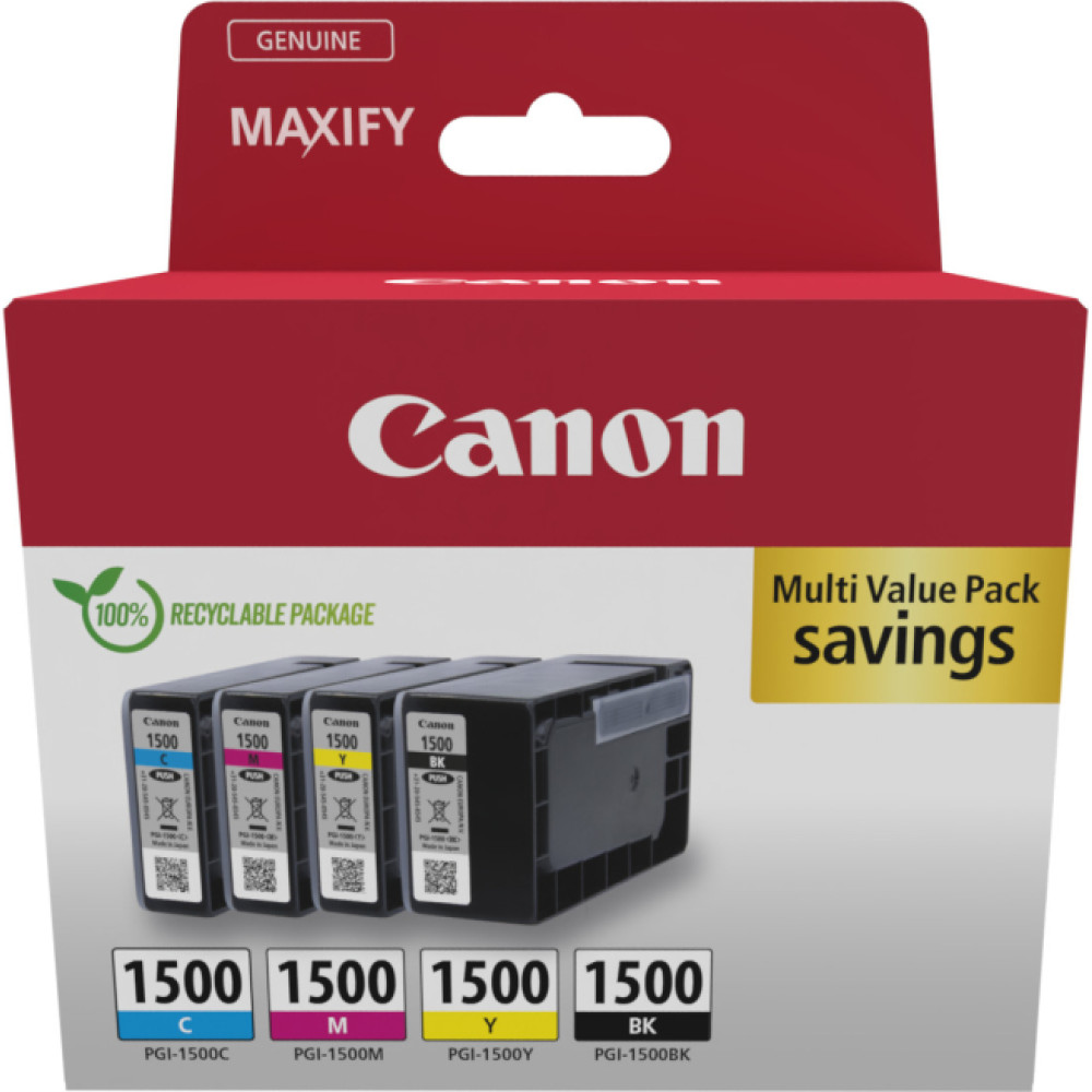 Canon 9218B006 ink cartridge 4 pc(s) Original Black, Cyan, Magenta, Yellow