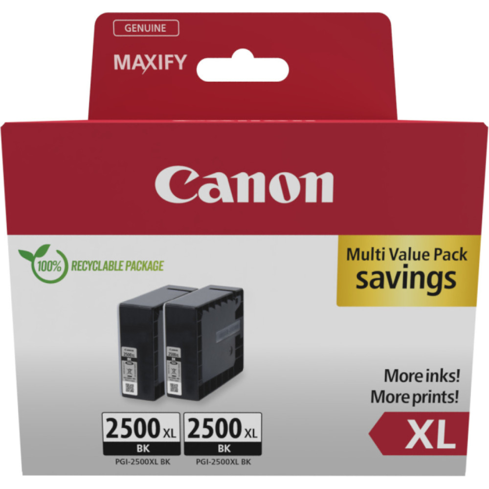Canon 9254B011 ink cartridge 2 pc(s) Original Black