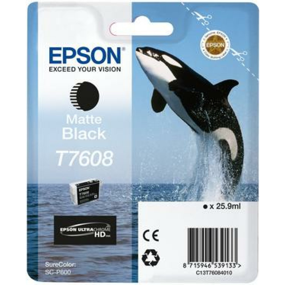 Epson C13T76084N10 ink cartridge 1 pc(s) Original Matte black